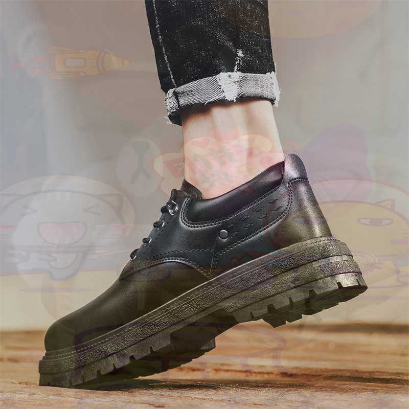Most Collectible Vintage Items - Темные модные кроссовки из натуральной кожи,