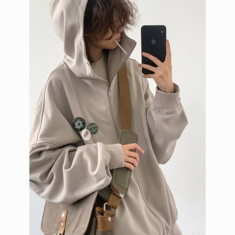 Осенний повседневный комплект  – обзор и цена Vintage Zip Hoodie