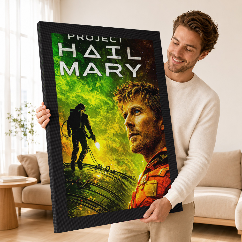 Постер на холсте «Проект Хэлл  – обзор и цена Vintage Collectible Posters