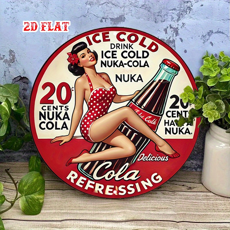 2D Flat, 1 шт. Ретро Pin-Up 7, – обзор и цена Vintage Collectible Plates