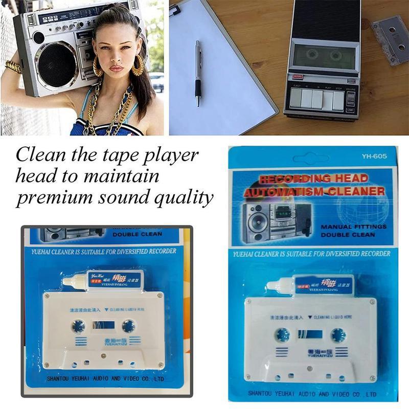 НОВЫЙ очиститель ленты, магнит – обзор и цена Cassette Tape Head