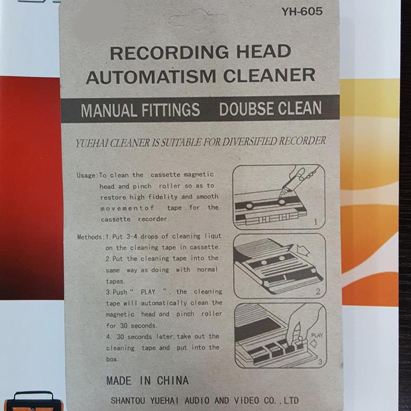 НОВЫЙ очиститель ленты, магнит – обзор и цена Cassette Tape Head